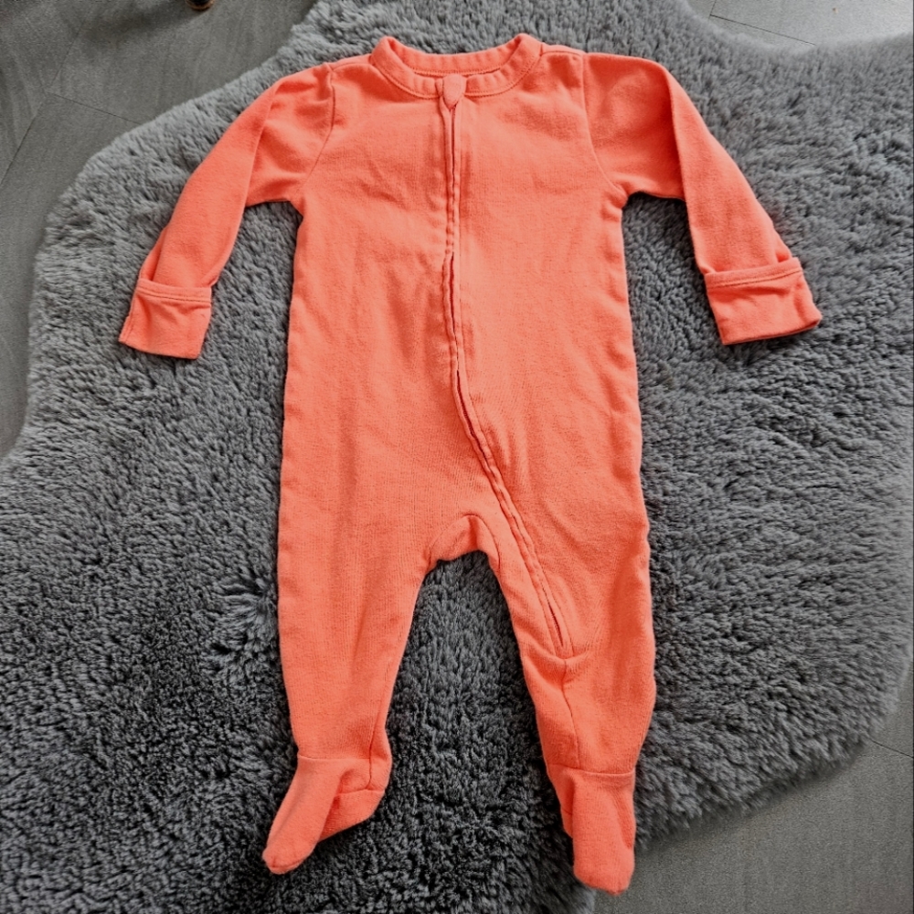 Old Navy - 100% Cotton Footies in Tangerine